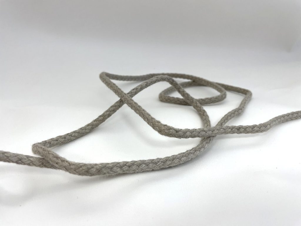 Linen braided cord