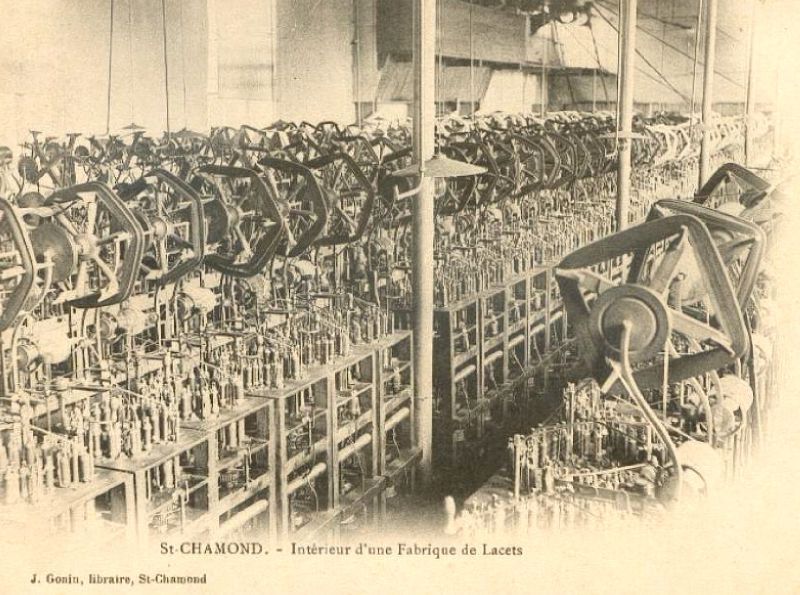 Fabrique de lacets à Saint-Chamond