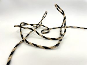 Black and golden Lurex® cord TR1900