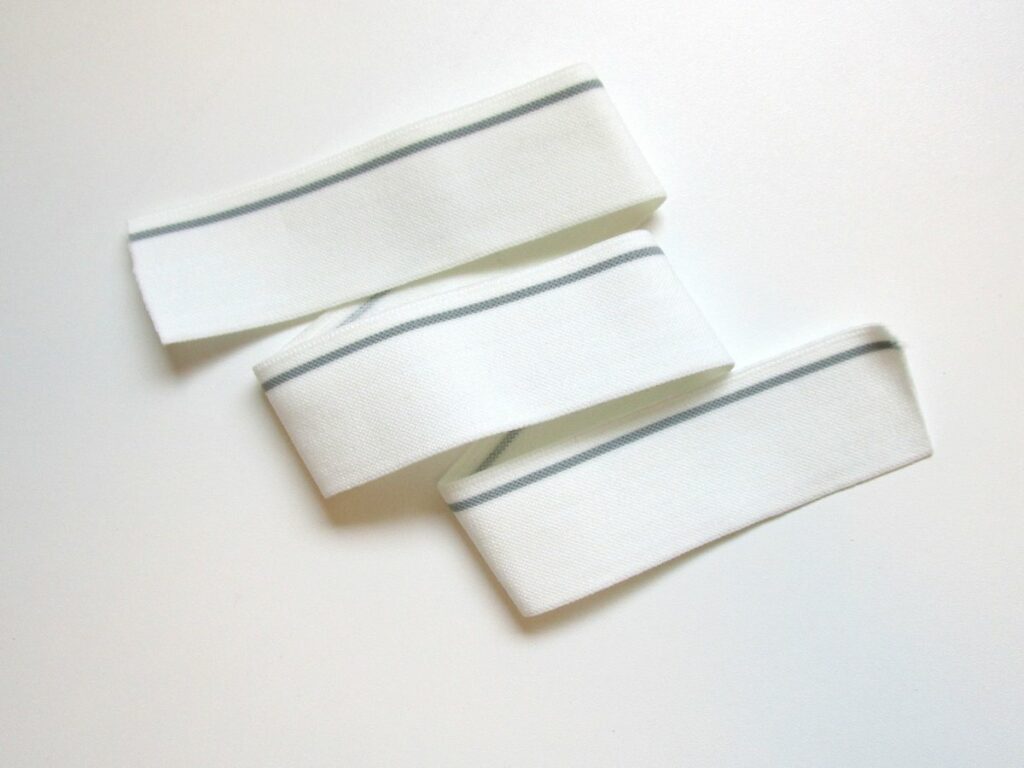 35mm white elastic strap REM1853/35