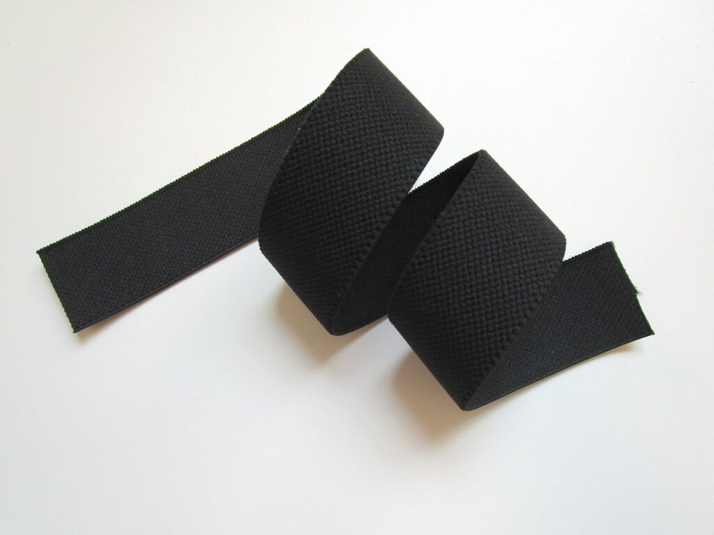 35mm black elastic strap REM2036/35
