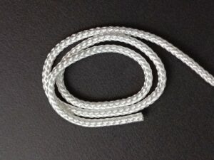 Cordon blanc en fibre de silice