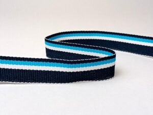 Ruban gros grain multicolore  -RRM-1126-15