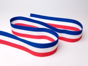 Ruban gros grain tricolore - RRM 2682-30