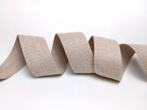 Cinta de sarga 100 % lino, 50 mm - RRM 3002/50